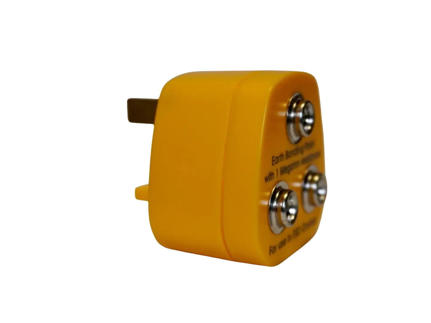 UK earth bonding plug detail