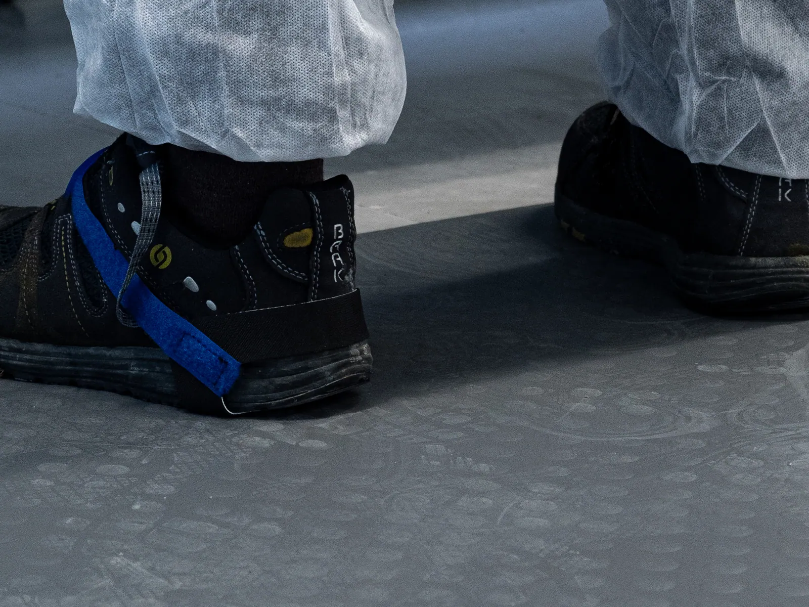 M4 ESD floor matting in a static-controlled work area