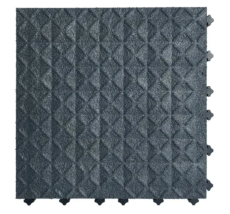 Anti-slip tile surface detail with raised profile