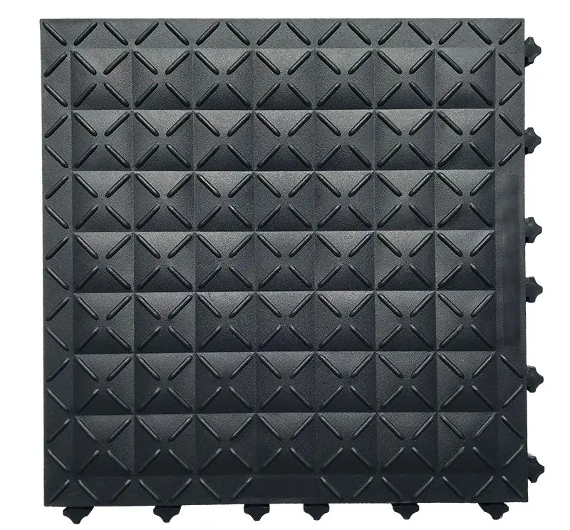 M5 ESD workstation matting modules in black finish