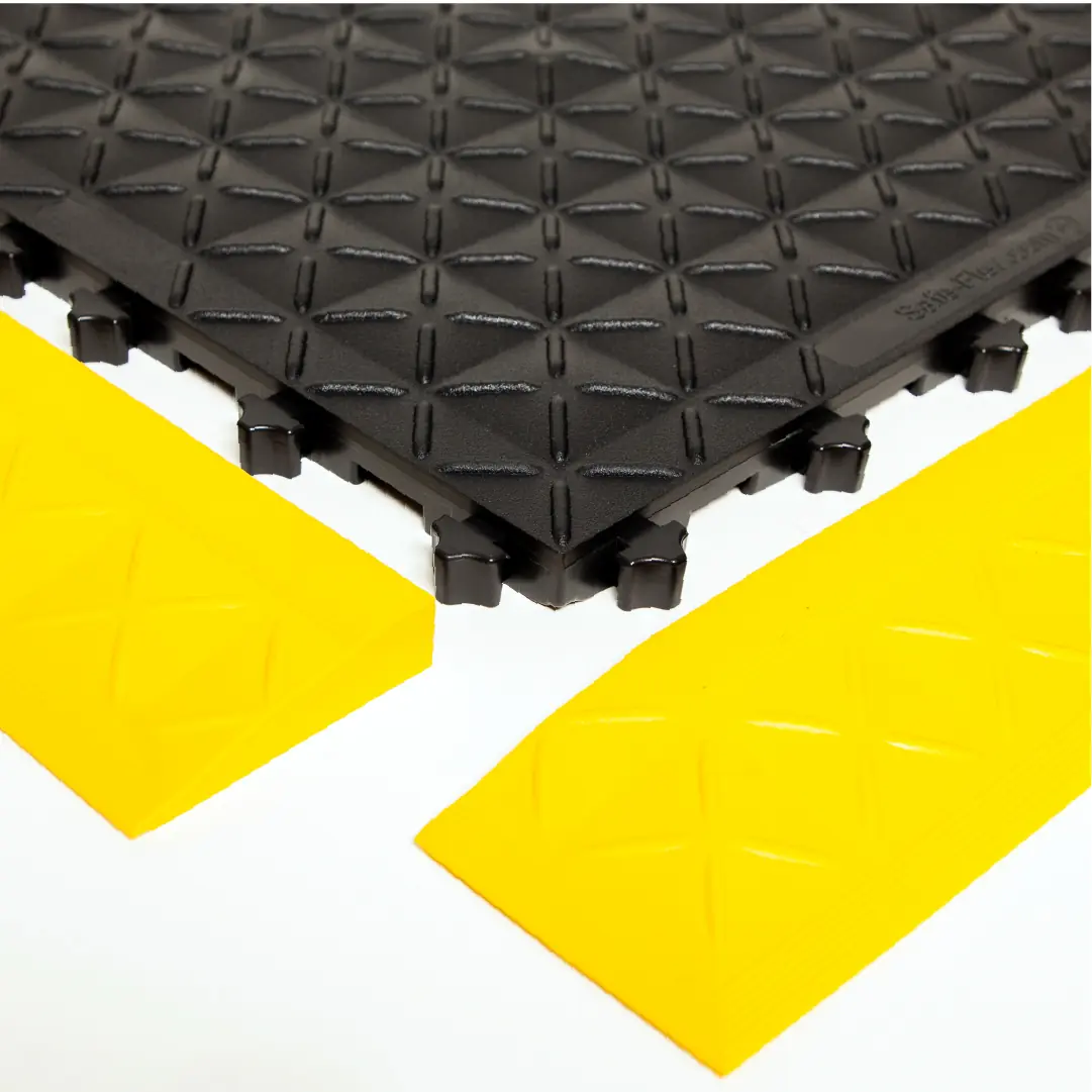M5 Anti-Fatigue Edging — 10x46x2.5cm — Female edge (M5-A3-Y)