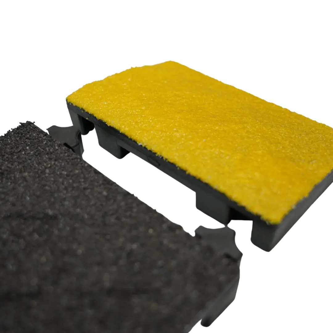 M5 Anti-Slip Mini Edging — 10x15x2.5cm — Female mini edge (M5-AG10-Y)