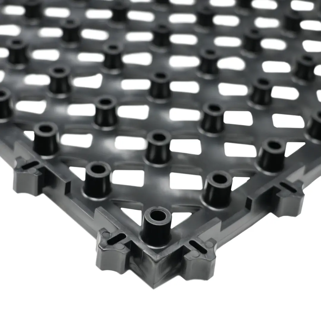 M5 Anti-Slip Drainage Tile — Black