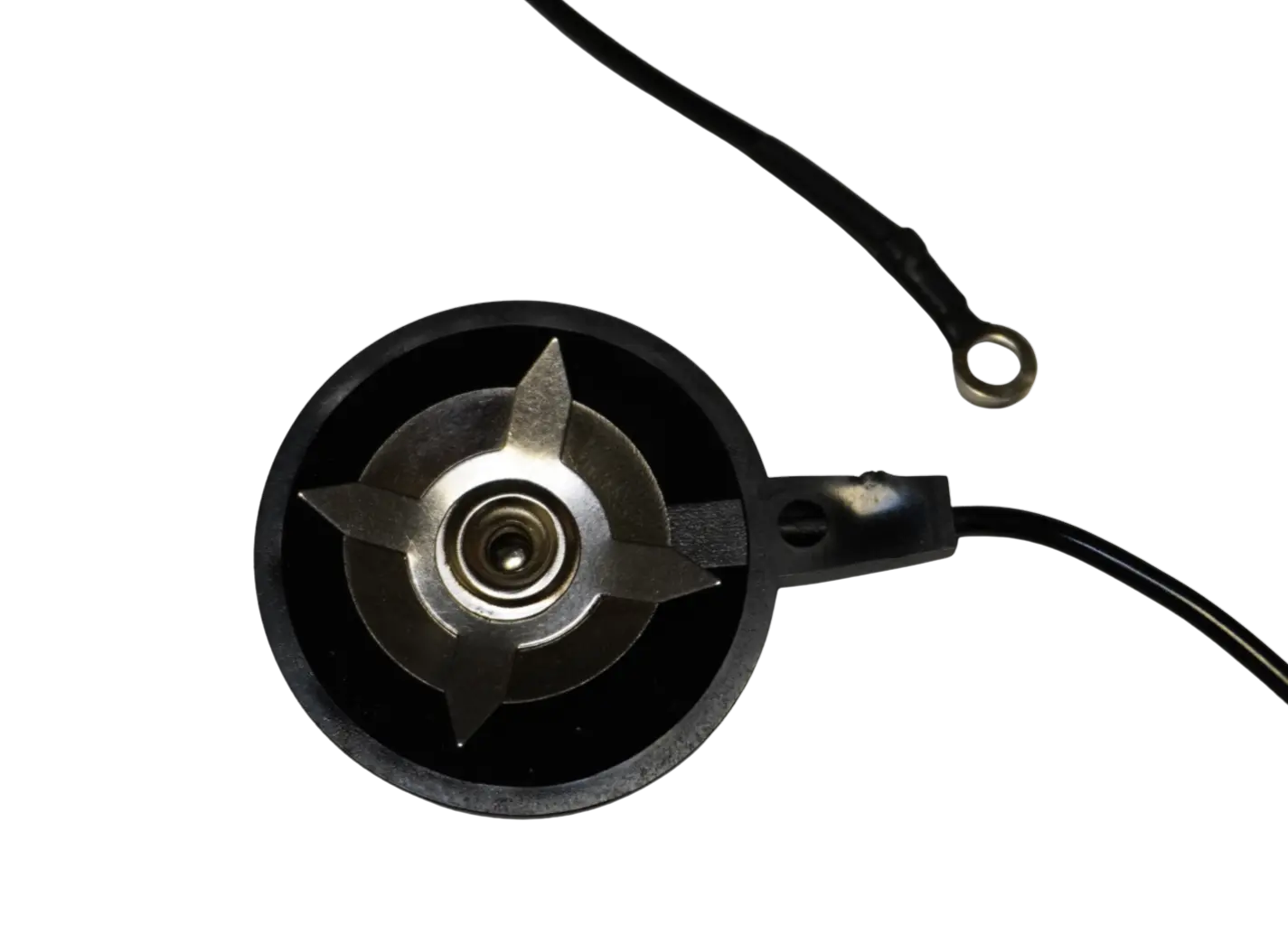 Floor Mat Grounding Cord with Cap - Ring Terminal
